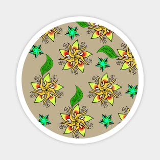 Floral pattern 1 Magnet